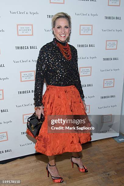 Artist Pia Ledy attends the New York Academy of Art's Tribeca Ball 2016 at the NY Academy of Art on April 4, 2016 in New York City.