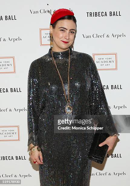 Katharine K. Zarrella attends the New York Academy Of Art's Tribeca Ball 2016 on April 4, 2016 in New York City.