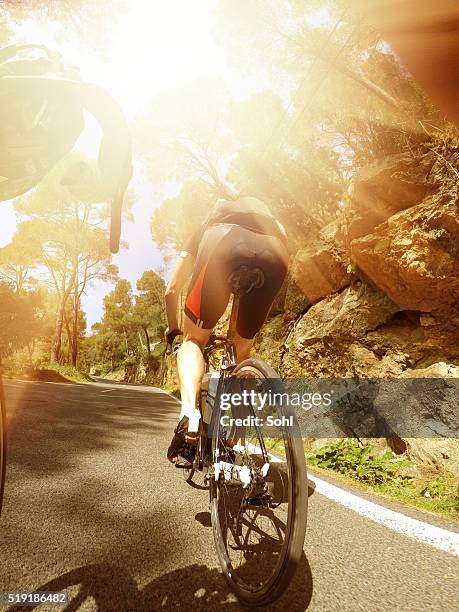 bicycle training ride - pursuit sports competition format stock pictures, royalty-free photos & images