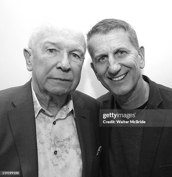 Terrence McNally and Tom Kirdahy during The DGF's 14th Biannual Madge Evans & Sidney Kingsley Awards at the Dramatists Guild Fund headquarters on...