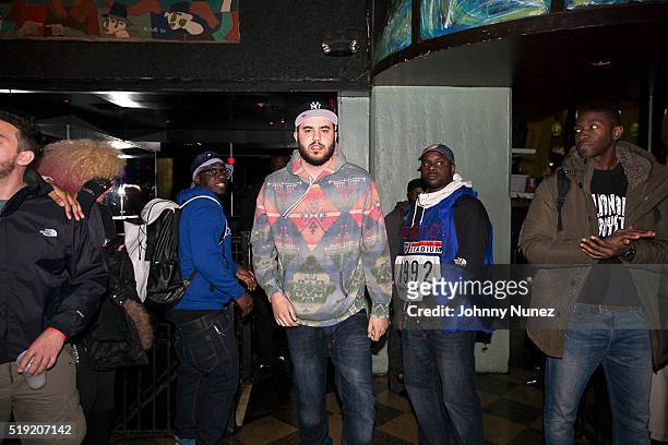 Your Old Droog attends S.O.B.'s on April 4, 2016 in New York City.