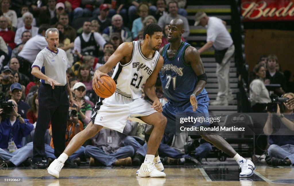 Minnesota Timberwolves v San Antonio Spurs