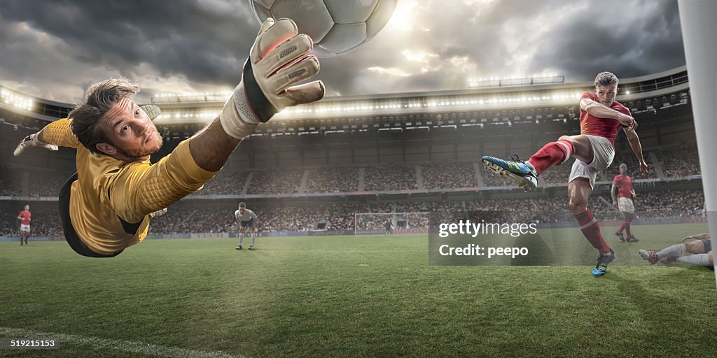Fußball Goalkeeper