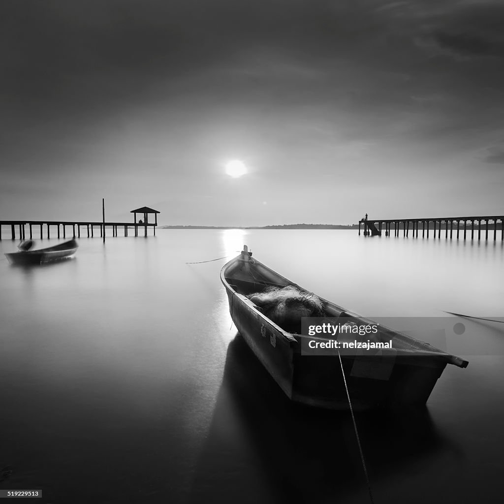 Lonely boat