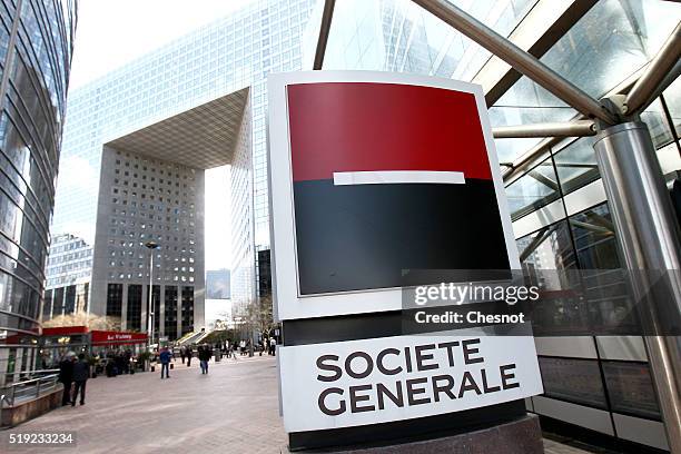 Generale Societe Generale Headquarters Photos and Premium High Res Pictures ...