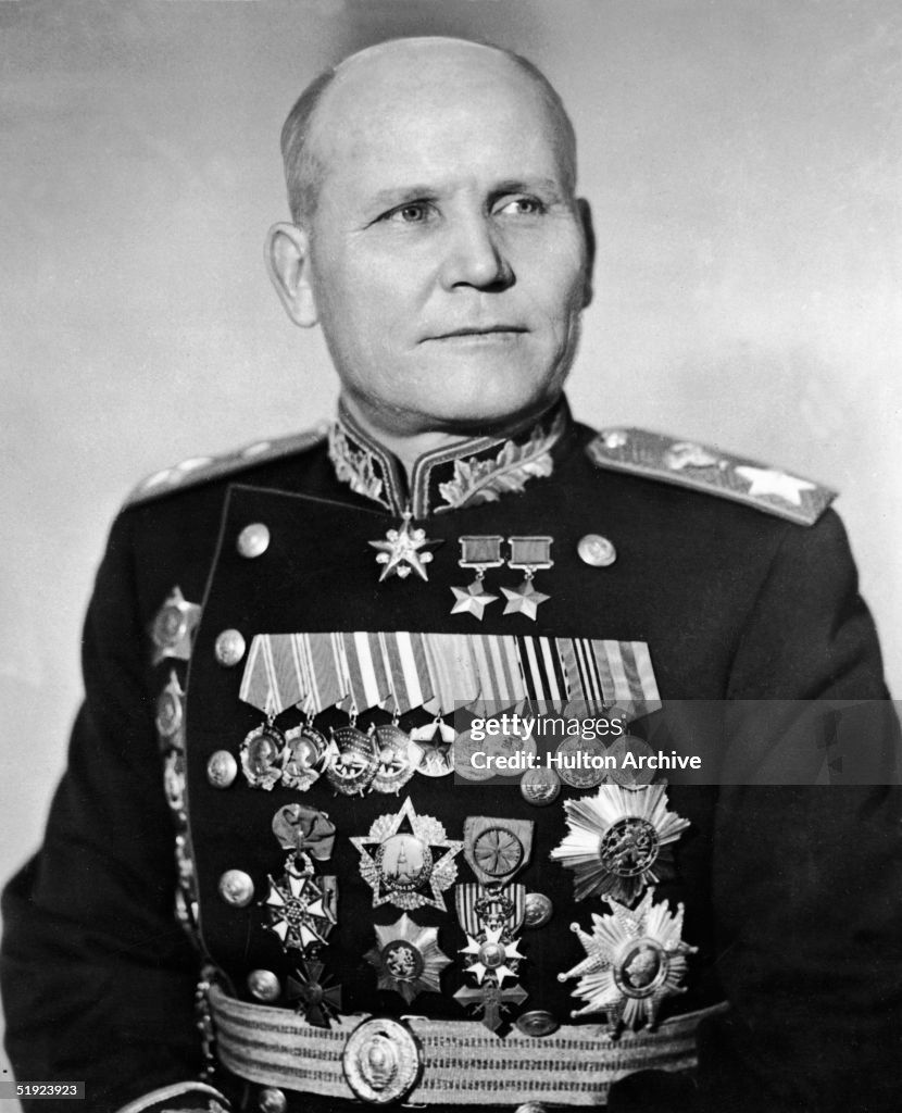 Marshal Ivan Koniev In Uniform