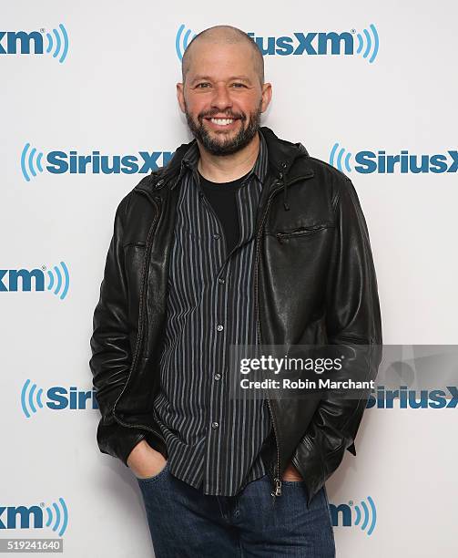 Jon Cryer visits at SiriusXM Studio on April 5, 2016 in New York City.