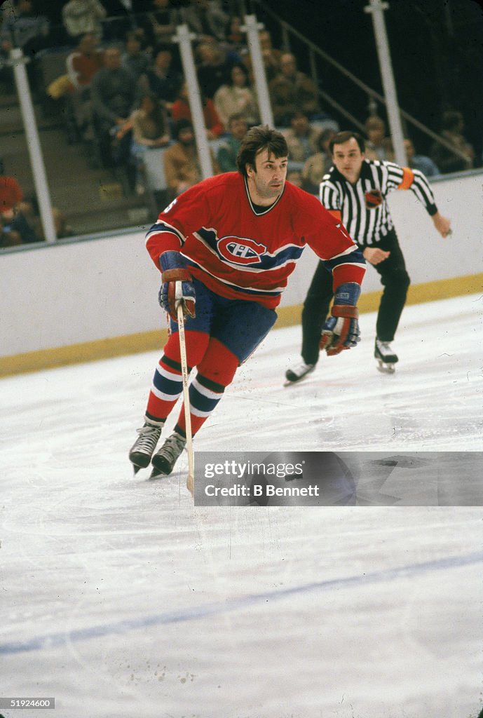 Guy Lapointe Of The Montreal Canadiens