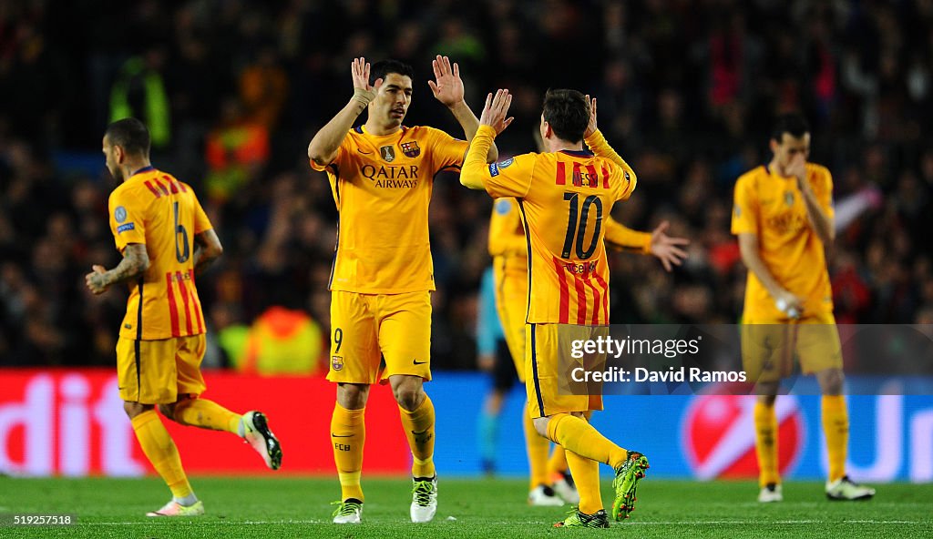 FC Barcelona v Club Atletico de Madrid  - UEFA Champions League Quarter Final: First Leg