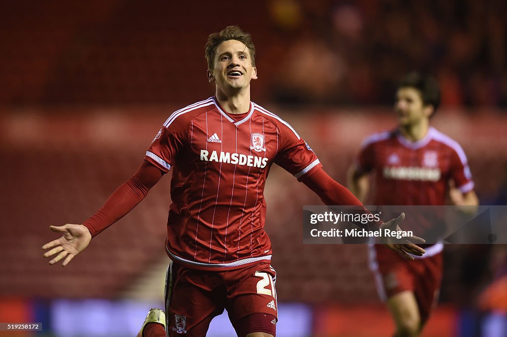 Middlesbrough v Huddersfield Town - Sky Bet Championship