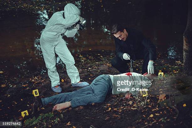 crime scene - gory of dead people stock pictures, royalty-free photos & images