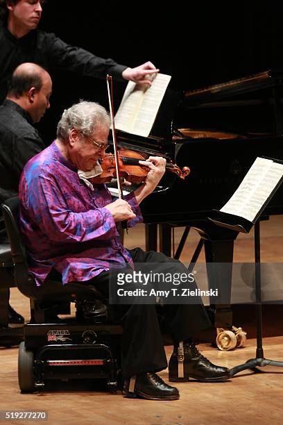 Israeli-American virtuoso violinist Itzhak Perlman celebrates his 70th birthday with a concert featuring the touchstones of his repertoire by...