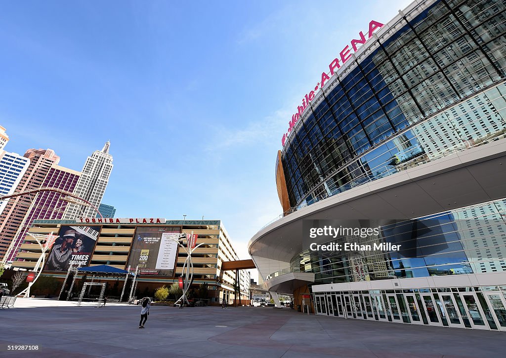 T-Mobile Arena Prepares To Open In Las Vegas