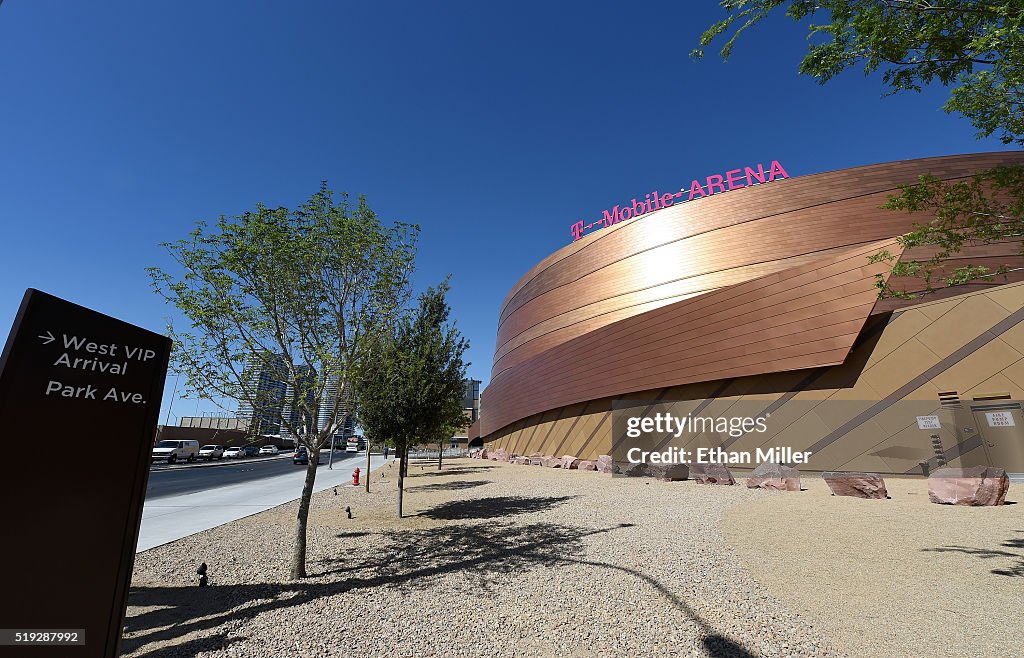 T-Mobile Arena Prepares To Open In Las Vegas