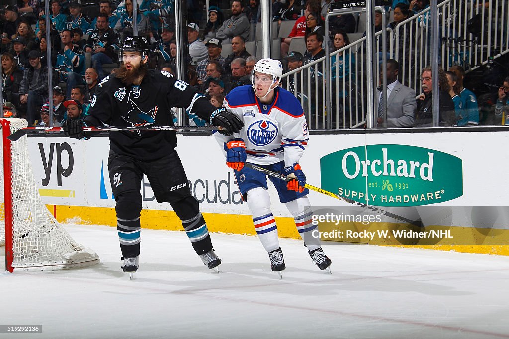 Edmonton Oilers v San Jose Sharks