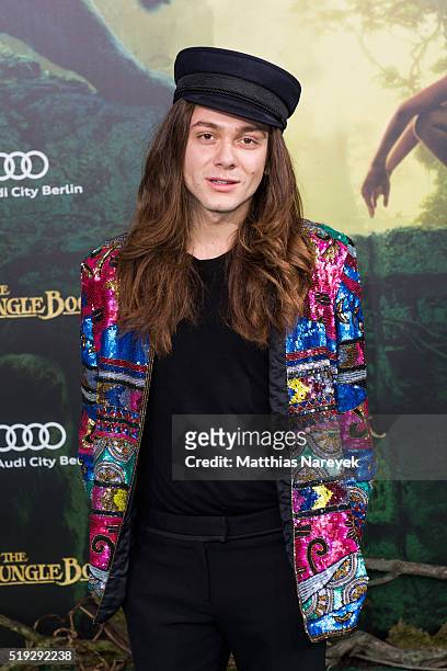 Riccardo Simonetti attends the 'The Jungle book' German Premiere on April 5, 2016 in Berlin, Germany.