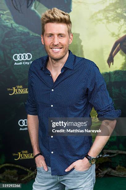 Maxi Arland attends the 'The Jungle book' German Premiere on April 5, 2016 in Berlin, Germany.