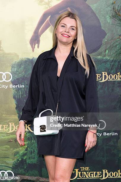 Anne-Sophie Briest attends the 'The Jungle book' German Premiere on April 5, 2016 in Berlin, Germany.