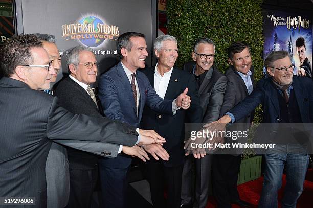 President, Universal Studios Hollywood Larry Kurzweil, chairman and CEO of Warner Bros. Entertainment Kevin Tsujihara, vice chairman of NBC Universal...