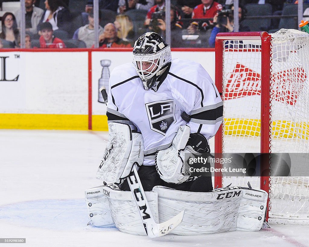 Los Angeles Kings v Calgary Flames