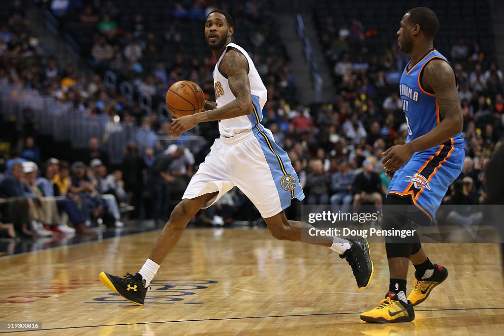 Oklahoma City Thunder v Denver Nuggets