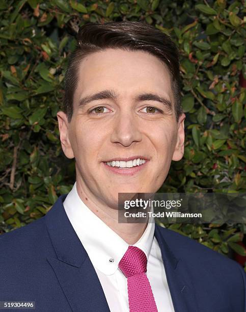 Oliver Phelps attends the the Opening Of "The Wizarding World Of Harry Potter" at Universal Studios Hollywood on April 5, 2016 in Universal City,...