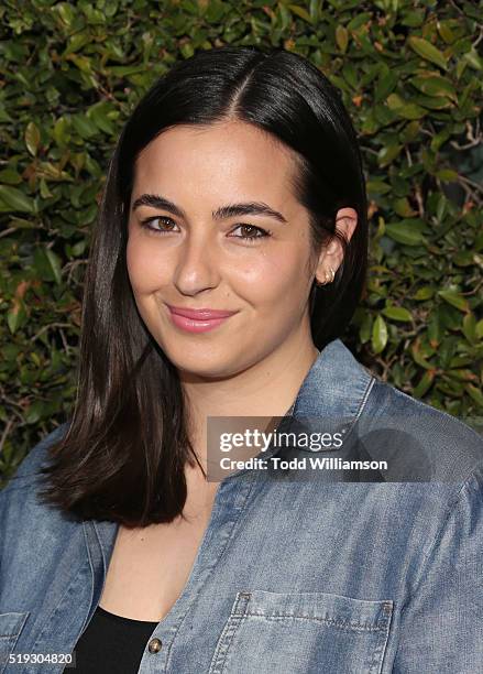 Alanna Masterson attends the Opening Of "The Wizarding World Of Harry Potter" at Universal Studios Hollywood on April 5, 2016 in Universal City,...