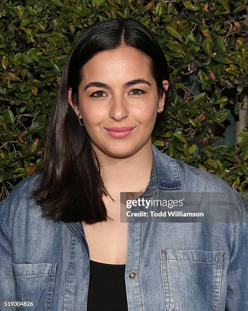 Alanna Masterson attends the Opening Of "The Wizarding World Of Harry Potter" at Universal Studios Hollywood on April 5, 2016 in Universal City,...