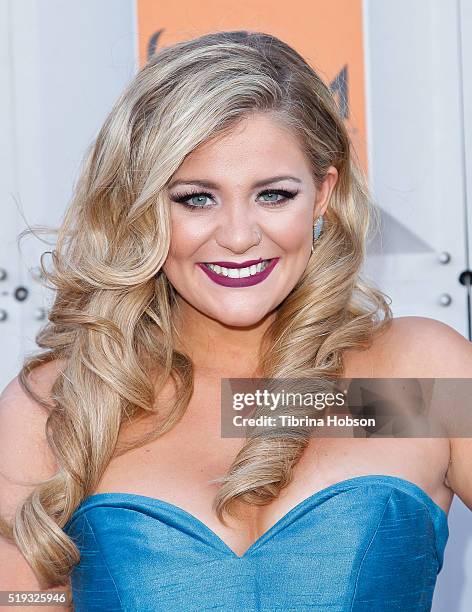 Lauren Alaina attends the 51st Academy of Country Music Awards at MGM Grand Garden Arena on April 3, 2016 in Las Vegas, Nevada.