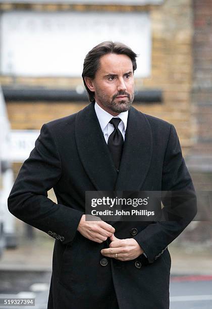 Jay Rutland appears in court accused of assisting an offender at Thames Magistrates' Court on April 6, 2016 in London, England. Rutland, the husband...