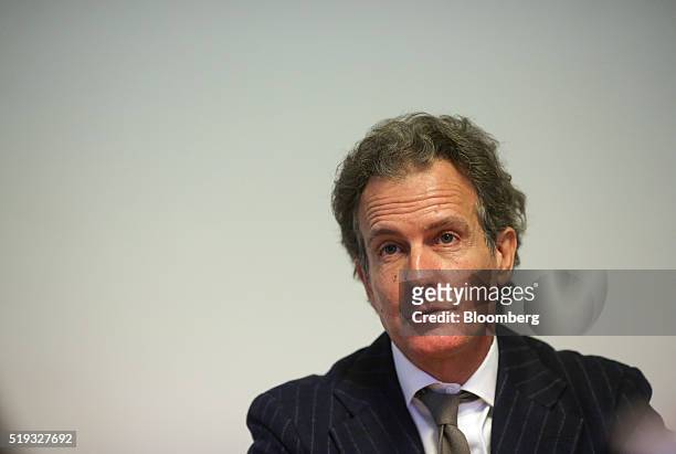 Alessandro Benetton, chief executive officer of 21 Investimenti SpA, speaks during an interview at his offices in Treviso, Italy, on Tuesday, March...