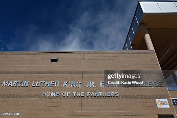 Dmlk 50 Martin Luther King Jr Early College Stock Photos, High-Res Pictures ...