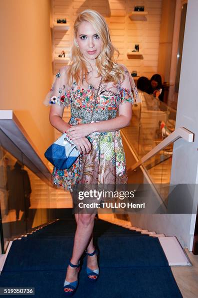 13 Prismick Denim Camille Seydoux For Roger Vivier Evening Gala