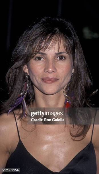 Goya Toledo attends the premiere of "Amores Perros" on March 27, 2001 at Galaxy Theater in Hollywood, California.