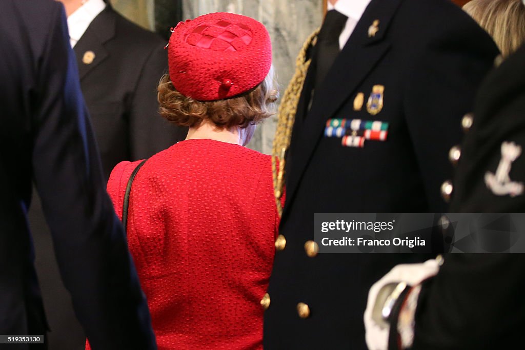 Royals Of Norway Visit Rome