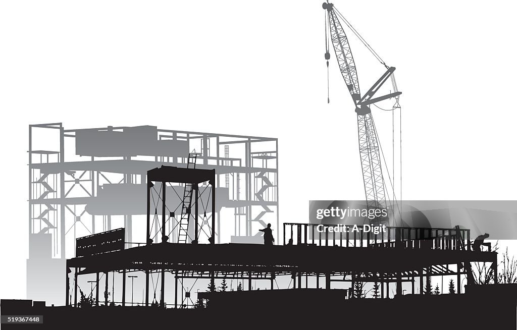 Metal Frame Construction High-Res Vector Graphic - Getty Images