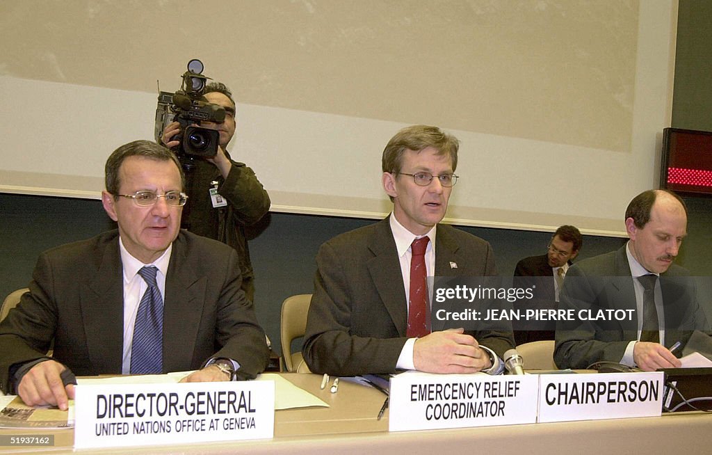 UN emergency relief coordinator Jan Egel