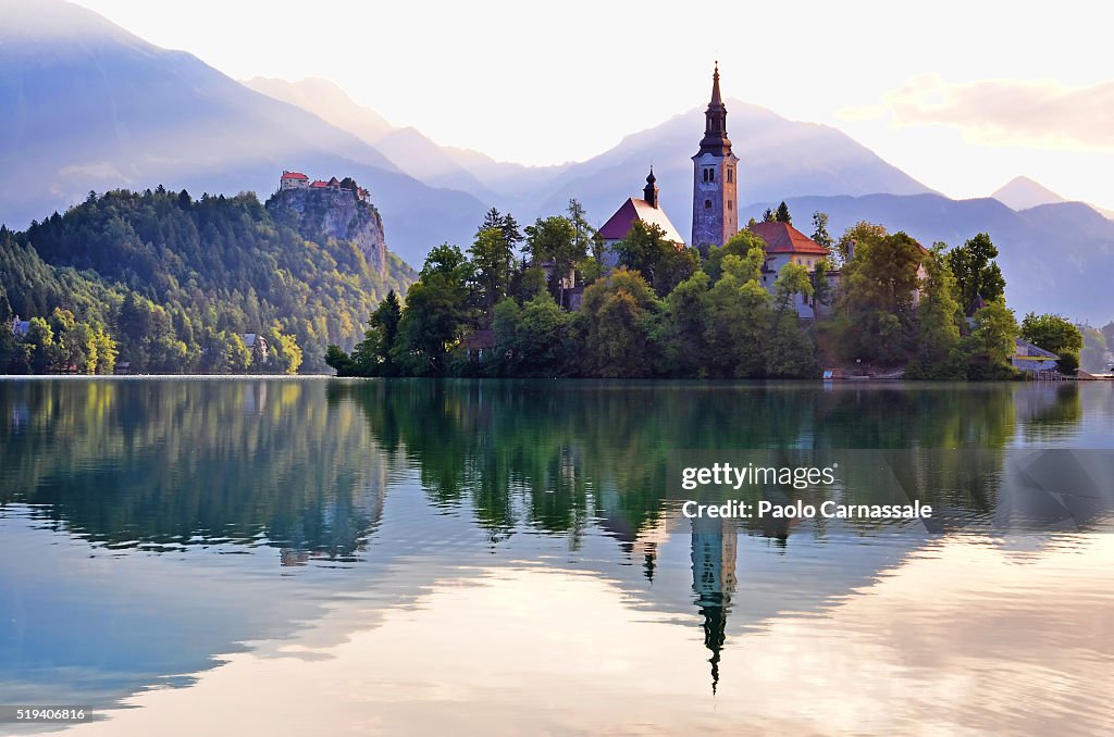 Bled Island with St Mary church