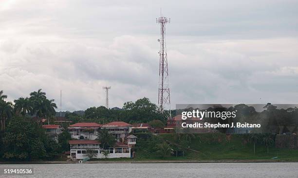 Building on the water in Livingston, Guatemala.