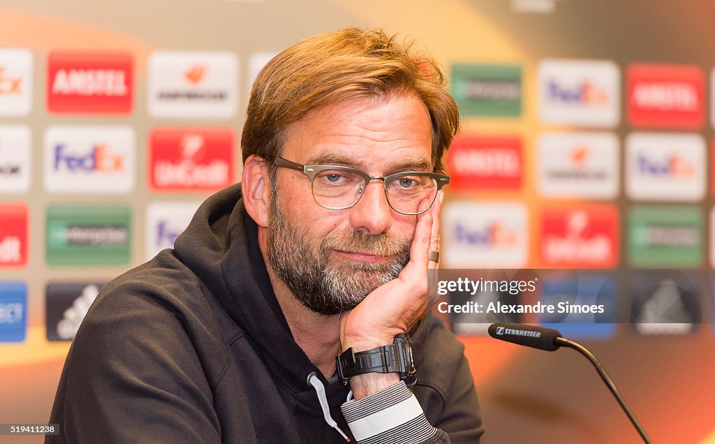 Liverpool FC - Press Conference & Training