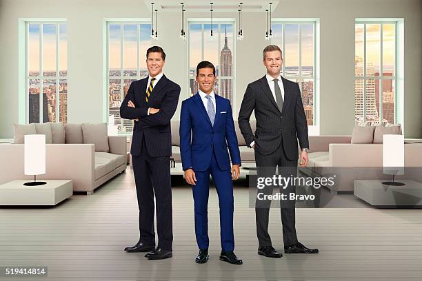 Season:5 -- Pictured: Fredrik Eklund, Luis Ortiz, Ryan Serhant --