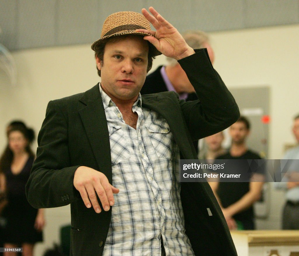 Rehearsals For "Dirty Rotten Scoundrels"