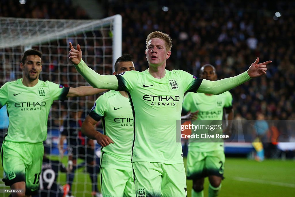 Paris Saint-Germain v Manchester City FC - UEFA Champions League Quarter Final: First Leg