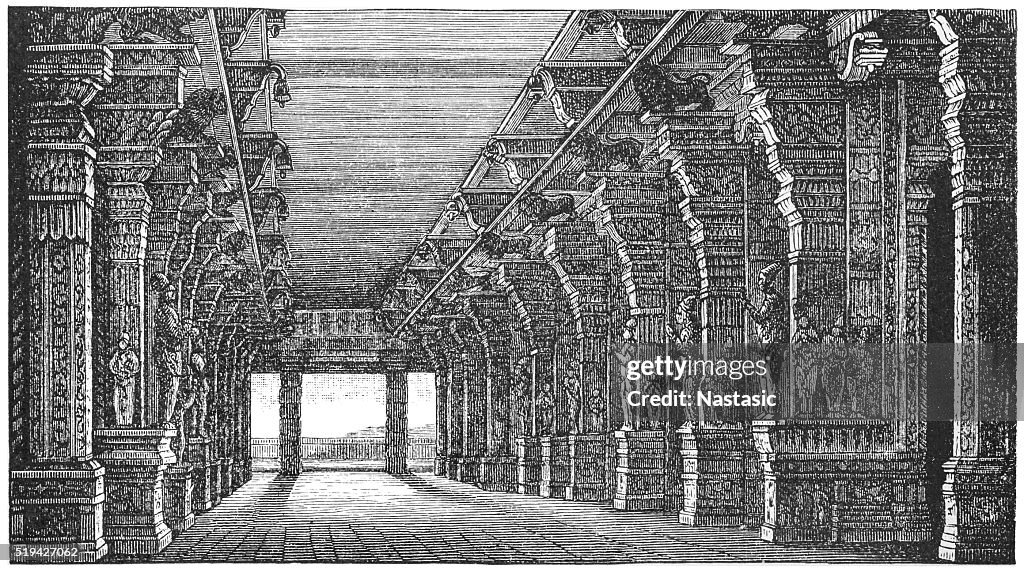 Pagoda at Madura, India
