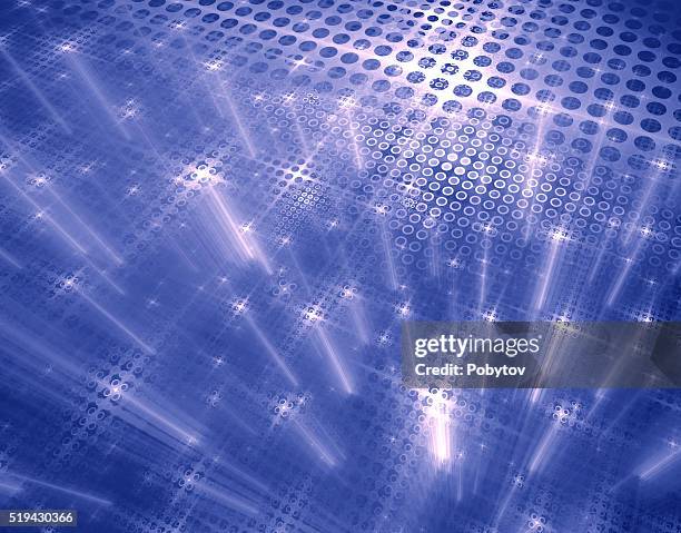 blue abstract techno background - tv programming stock illustrations