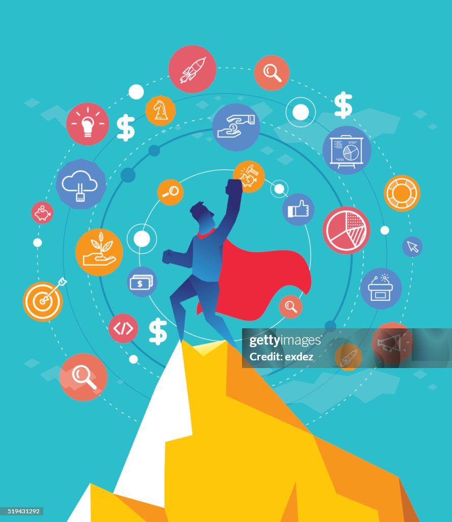 Business Win High-Res Vector Graphic - Getty Images