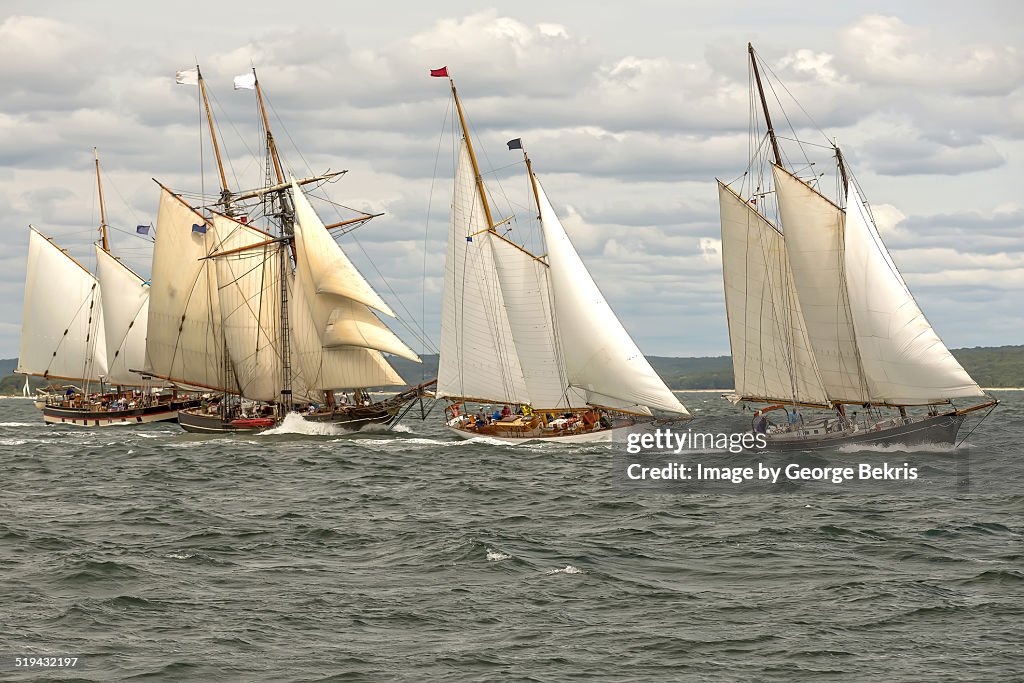 Schooners racing