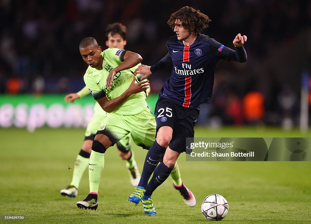 Paris Saint-Germain v Manchester City FC - UEFA Champions League Quarter Final: First Leg