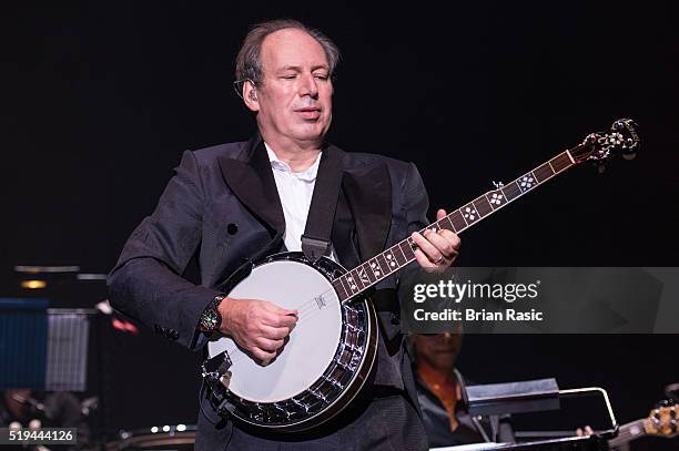 Hans Zimmer performs at SSE Arena on April 6, 2016 in London, England.