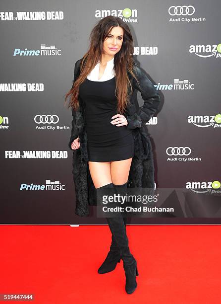 Joanna Tuczynska attends the 'Fear the Walking Dead' Season 2 German Premiere at Haus Ungarn on April 6, 2016 in Berlin, Germany.